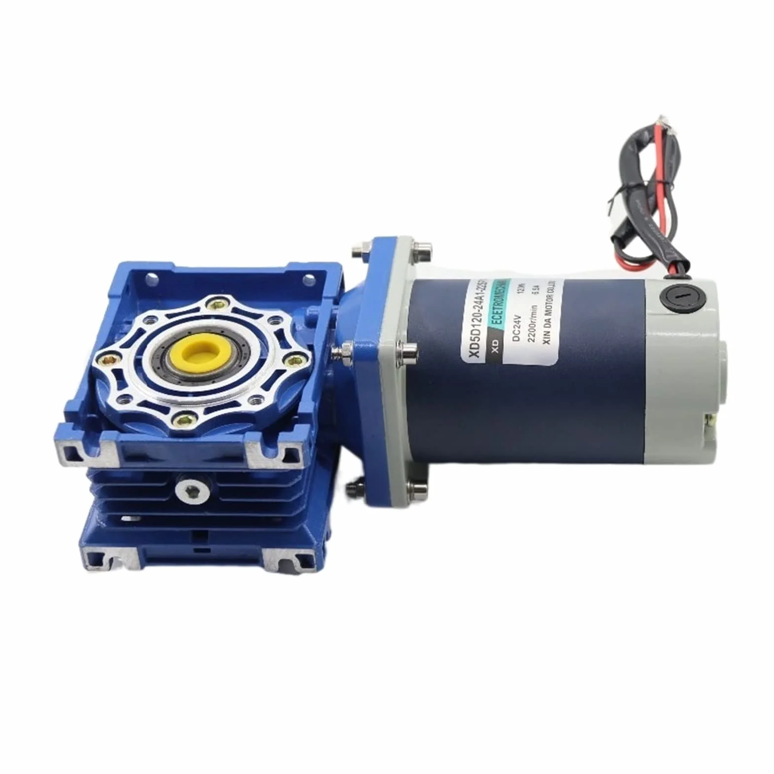 Schrittmotor, 12. 0w 12V 24V DC Wurm-Gang-Reduziermotor Nmrv40. Getriebemotor. RV40. Selbsthemmender Niedriggeschwindigkeitsregulierungsmotor Cw ccw(140rpm,12V)