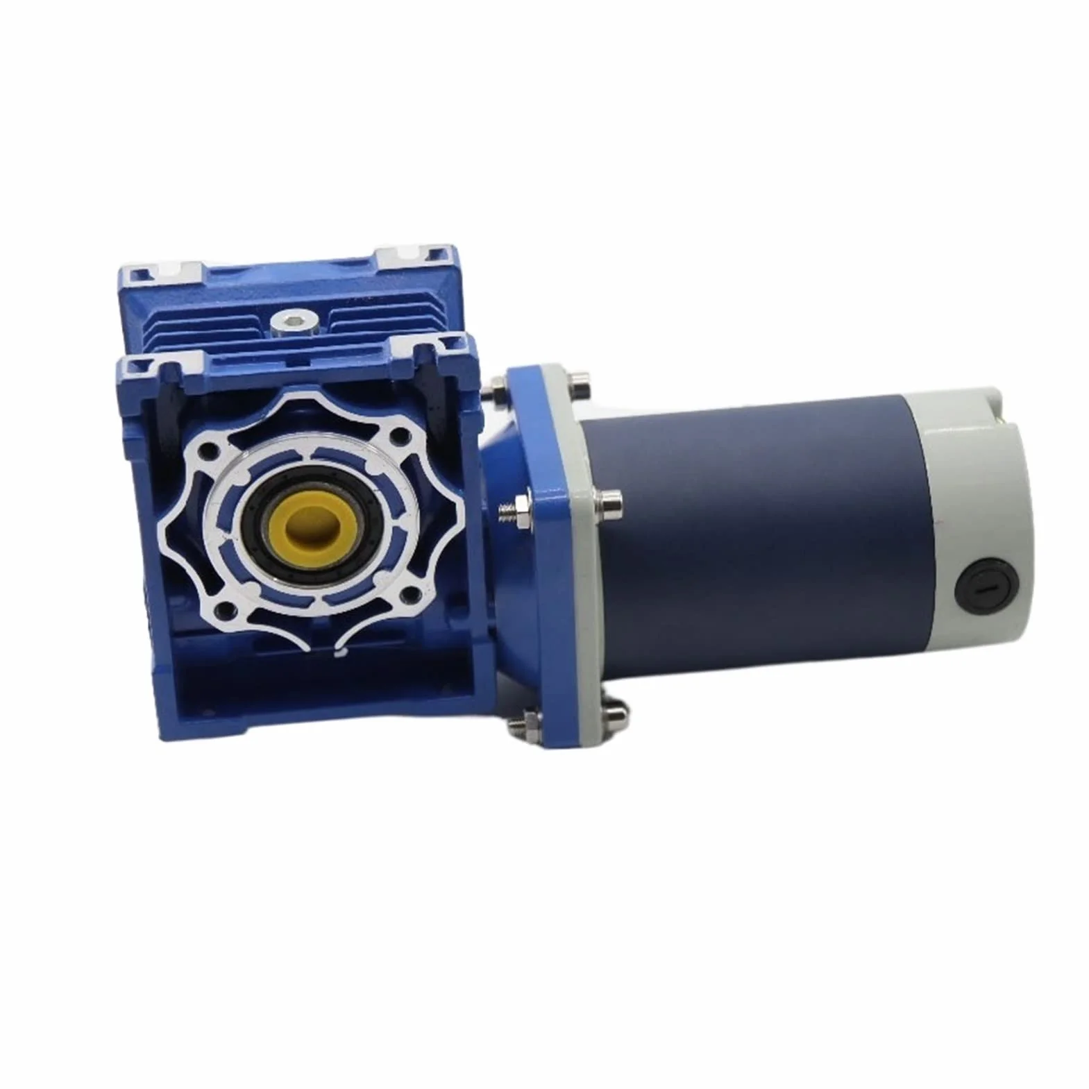 Schrittmotor, 12. 0w 12V 24V DC Wurm-Gang-Reduziermotor Nmrv40. Getriebemotor. RV40. Selbsthemmender Niedriggeschwindigkeitsregulierungsmotor Cw ccw(140rpm,12V)