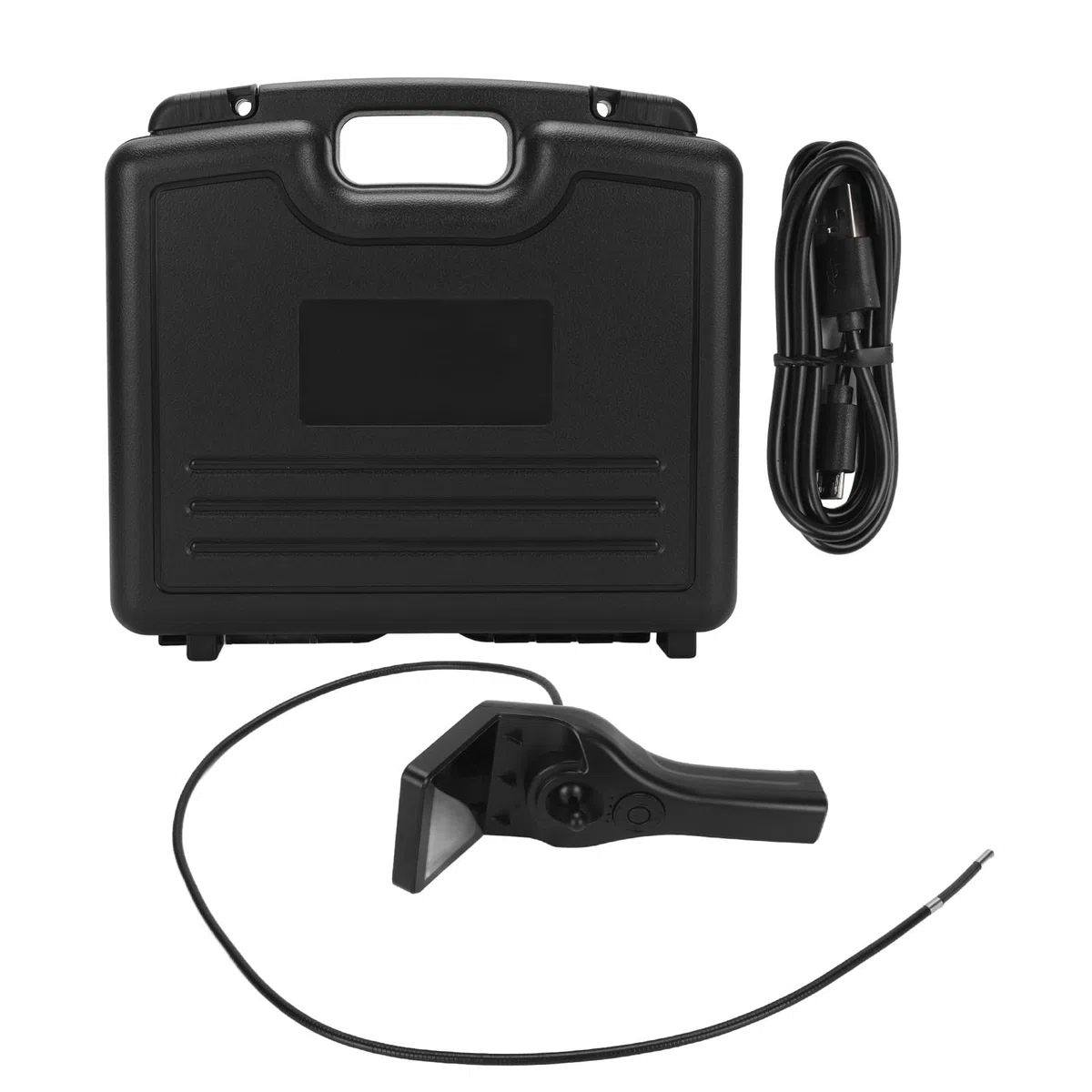 Endoskopkamera Beweglicher Kopf, Endoskopkamera MIT Licht, 1 Bis 3 Meter WiFi Endoskop 1080P HD Wasserdicht 3,5 Zoll IPS Bildschirm 6 mm Vierwege Gelenk Endoskop mit LED Leuchten