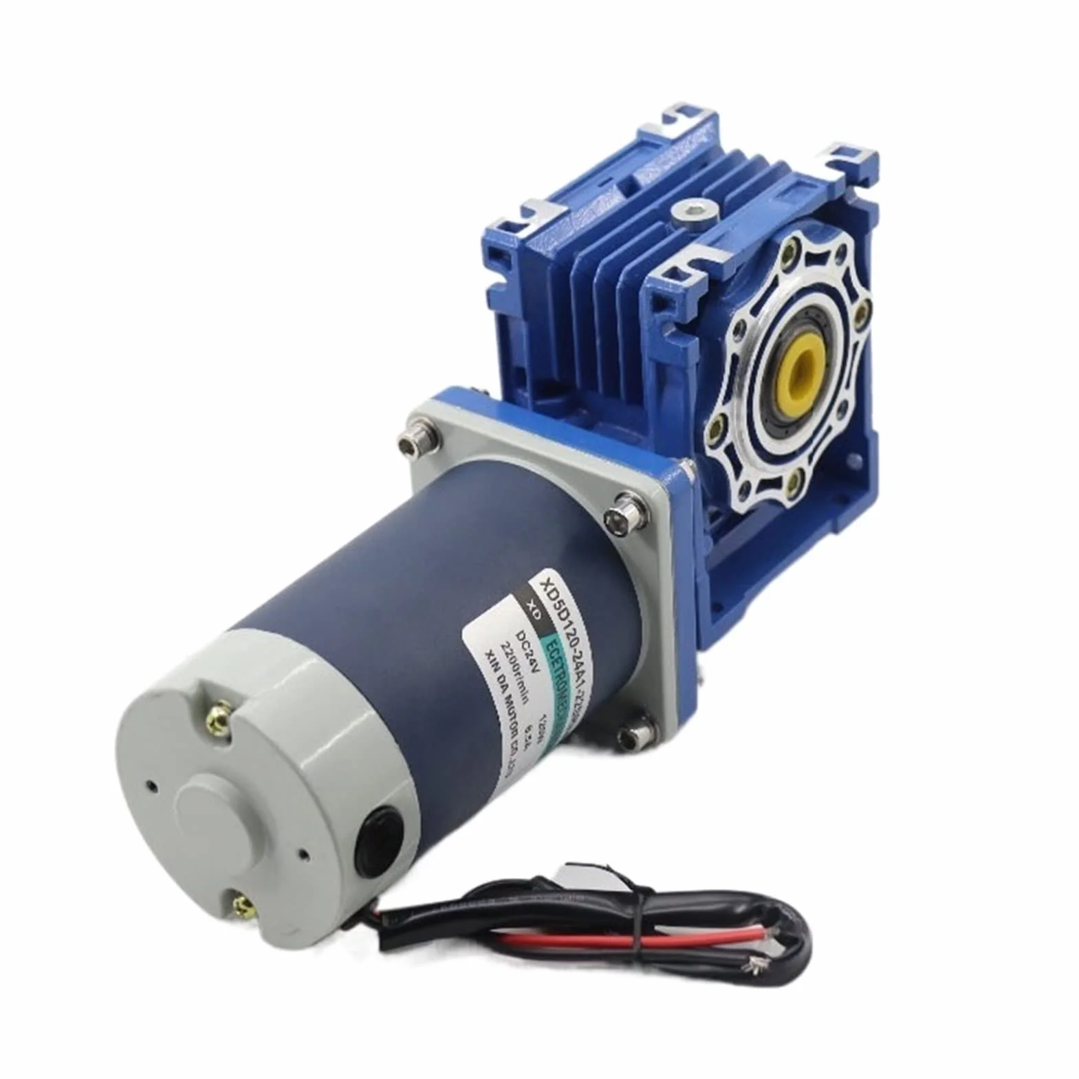 Schrittmotor, 12. 0w 12V 24V DC Wurm-Gang-Reduziermotor Nmrv40. Getriebemotor. RV40. Selbsthemmender Niedriggeschwindigkeitsregulierungsmotor Cw ccw(140rpm,12V)