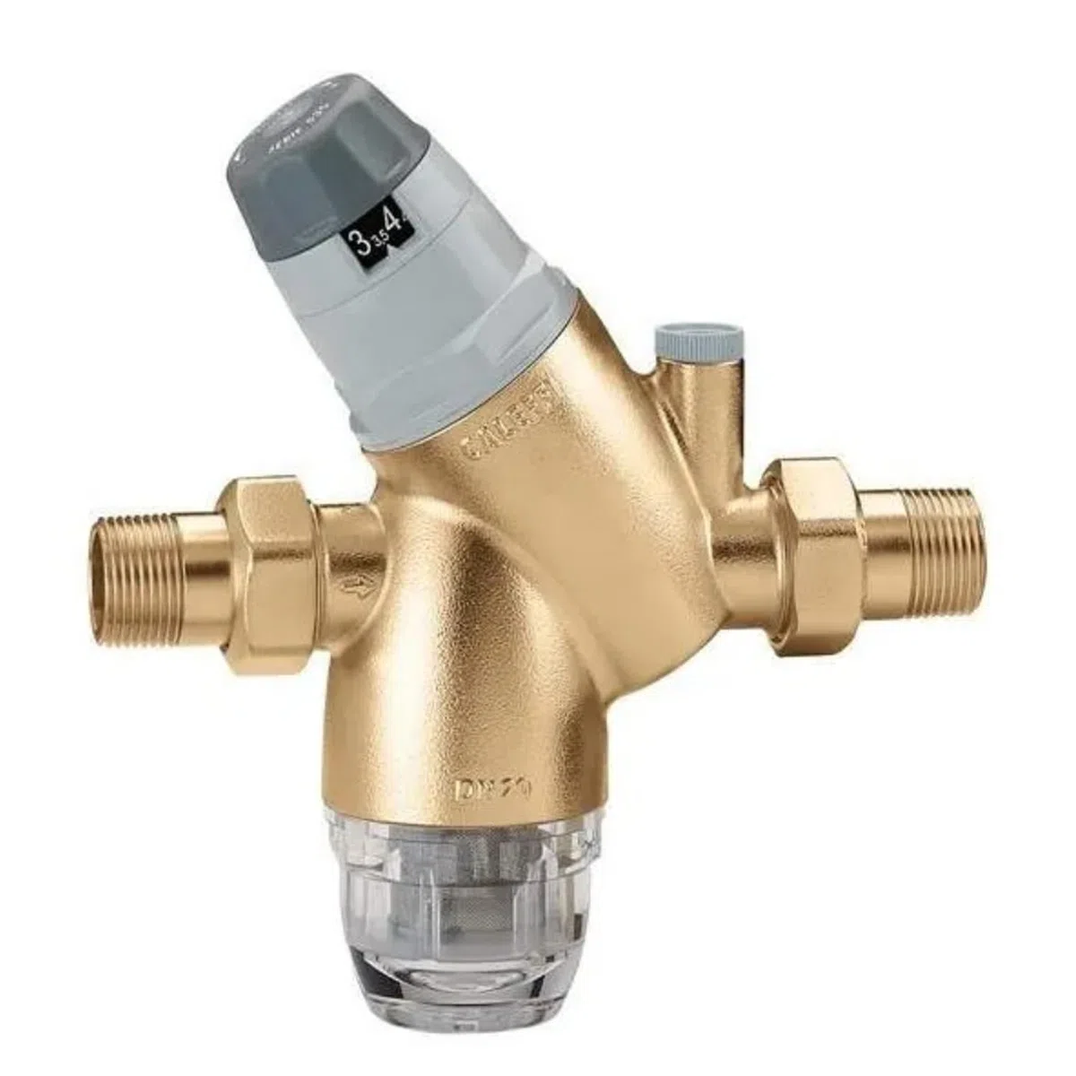 Caleffi Druckminderer mit Filter 3/4" + Ersatzfilter + Manometer