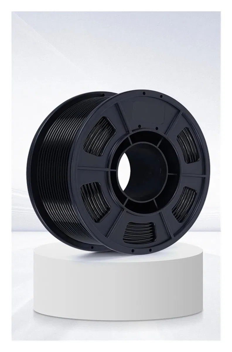 Filament 300G 1,75 mm 3D-Drucker Flexibles Filament Kunststoffmaterial Filament for die meisten 3D-Druckfilamente ohne Blasen(TPU Black 300g-3P)