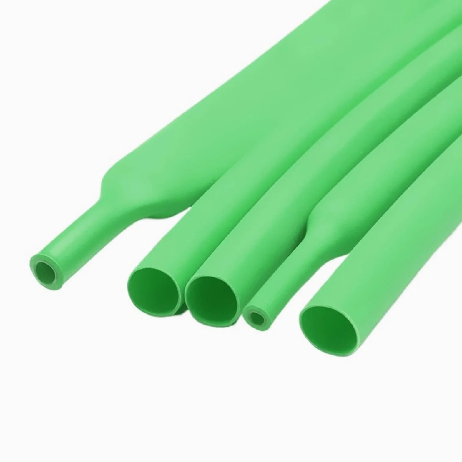 10/50/100M 3:1 Schrumpfschlauch mit Kleber Thermoretractile Doppelwandverhältnis Klebstoff ausgekleidet 2,4-25,4mm Für Elektrische Isolierung(Green,19.1mm,200m)