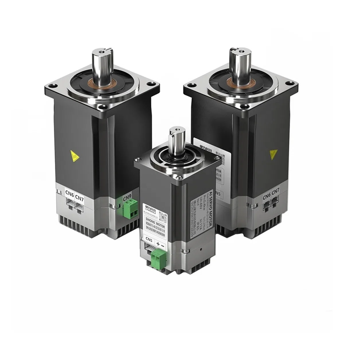 24V 48V 200W 400W 750W DC Servo Electronic Starter Low Voltage Servo Electronic Starter 40mm 57mm 60mm 80mm Flange 17Bit Encoder Pulse Input RS485 3000rpm(80mm Flange 1KW 72V)