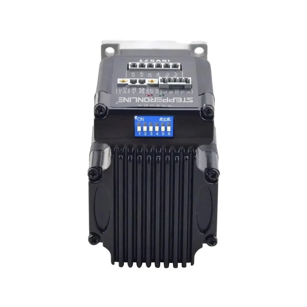 90W Nema 23 Integrated Servo Electronic Starter with Driver 3000RPM 0.3Nm 20-50VDC Brushless DC Servo Electronic Starter and Driver Motor