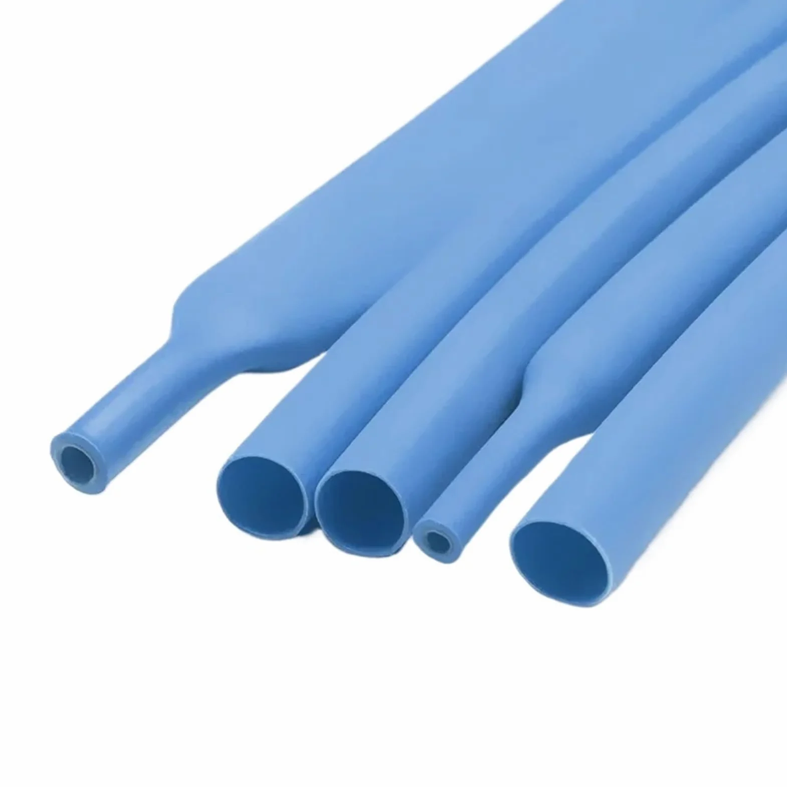 10/50/100M 200Meter 3:1 Schrumpfschlauch Schwarz Mit Kleber Polyolefin Schrumpfen Verschiedene Verhältnis Klebstoff Draht Kabel Sleeving Schläuche(Blue,25.4mm,200m)