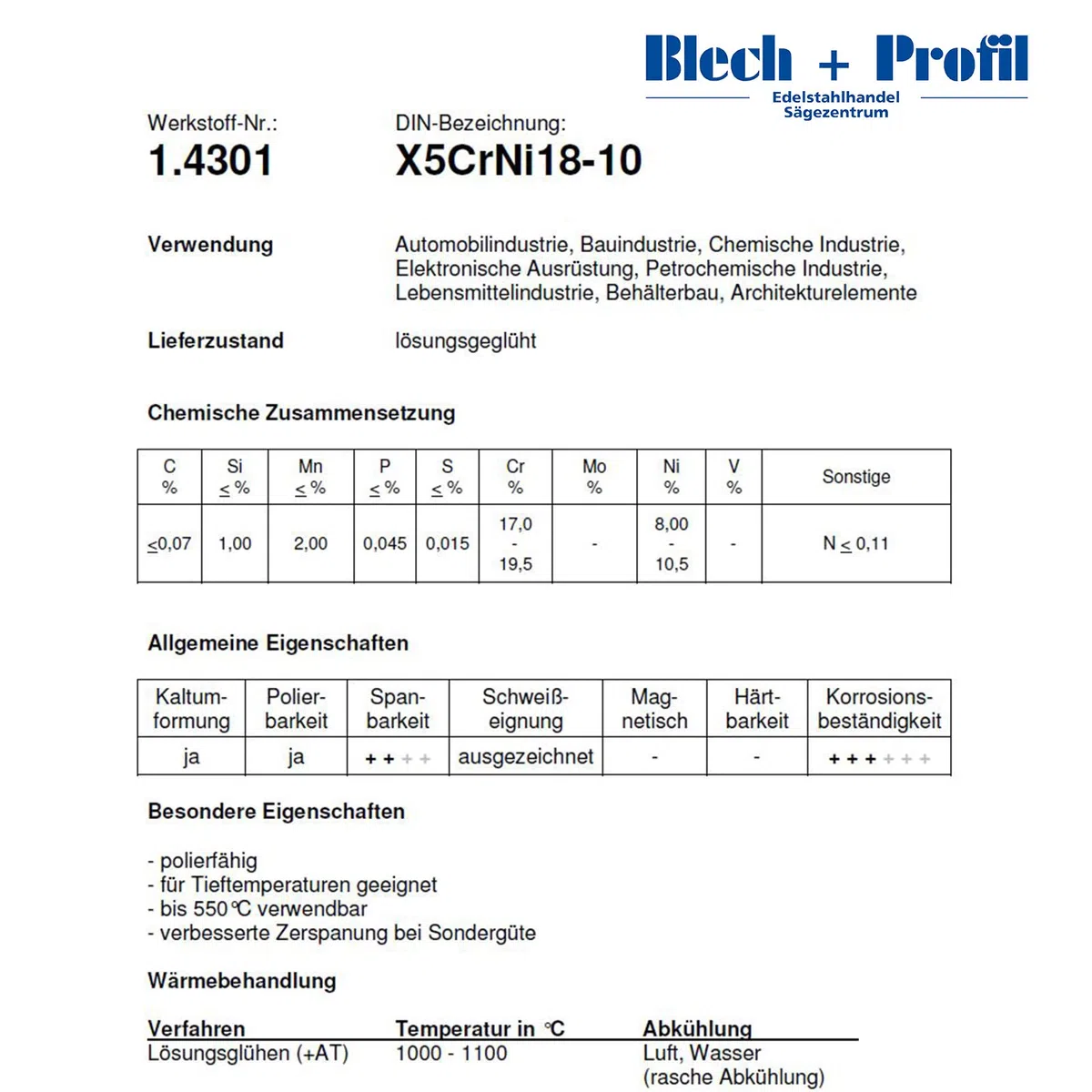 Blech + Profil Edelstahl 3m Flachstange 1.4301 blank gezogen 70x20mm V2A Flachmaterial 300cm Flacheisen Zuschnitt Innen & Außen DIY