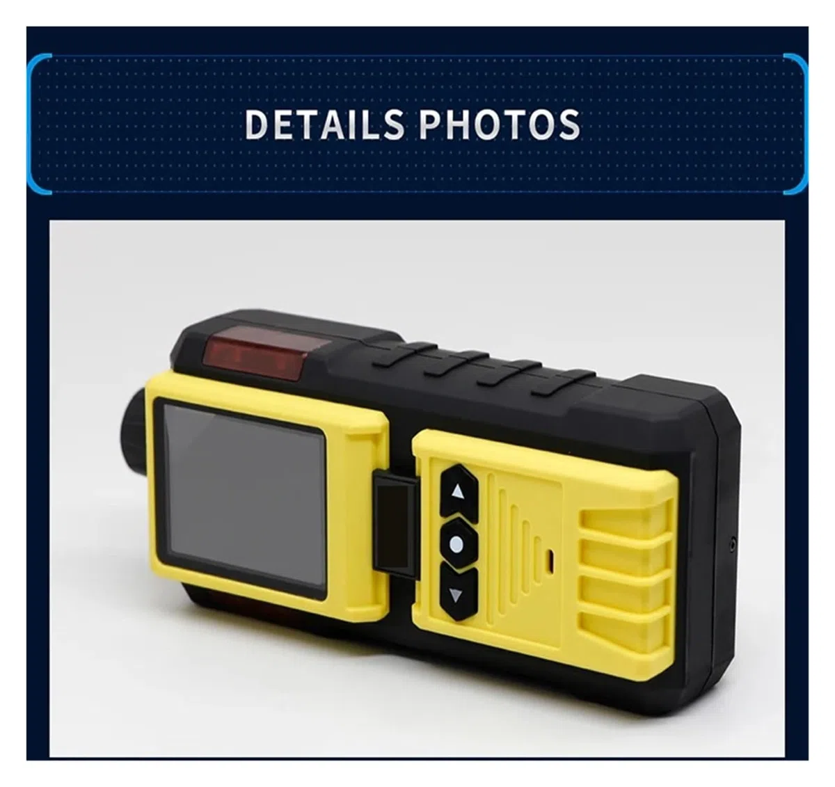K600 Pumpen-Gasdetektor mit LCD-Display, Ton, Licht, Schock, CO2, CO, H2S, HCL, CL2, Vier-in-Eins-Gasmessgerät for Arbeit und Zuhause Hohe Empfindlichkeit für das Labor(CO)