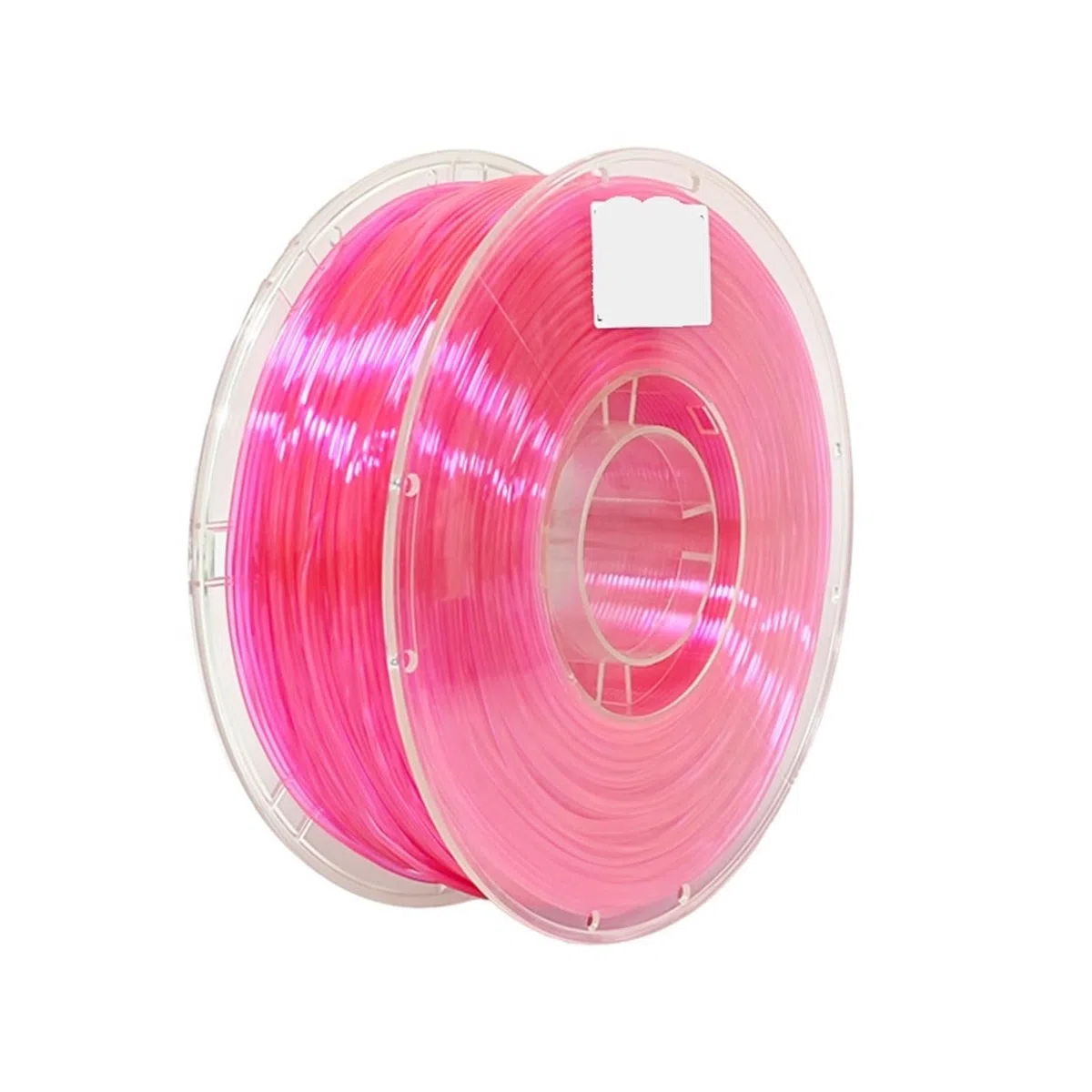 TPU 95A Klares Filament 1,75 mm kg for FDM 3D-Drucker(Transparent Pink)