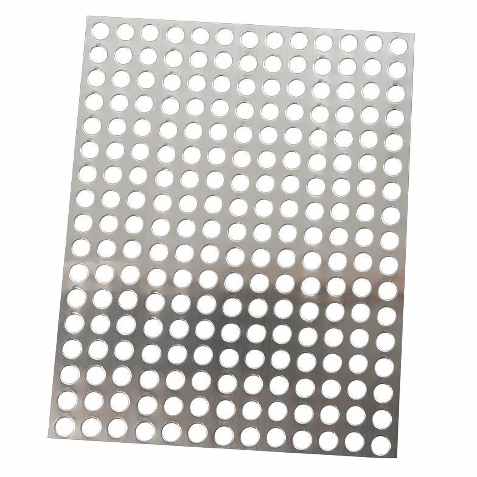Lochblech Edelstahl 304, 50/55/57/60/65/67/70cm Breite Metallgitterplatte, dekorativer Sichtschutz mit 8mm Lochdurchmesser, ideal für DIY-Projekte und Belüftung