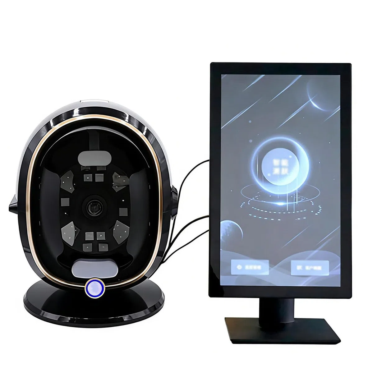 AI-Hautanalysator, 13,3/21,5 Zoll 3D-Digital-Hautanalysator-Detektor
